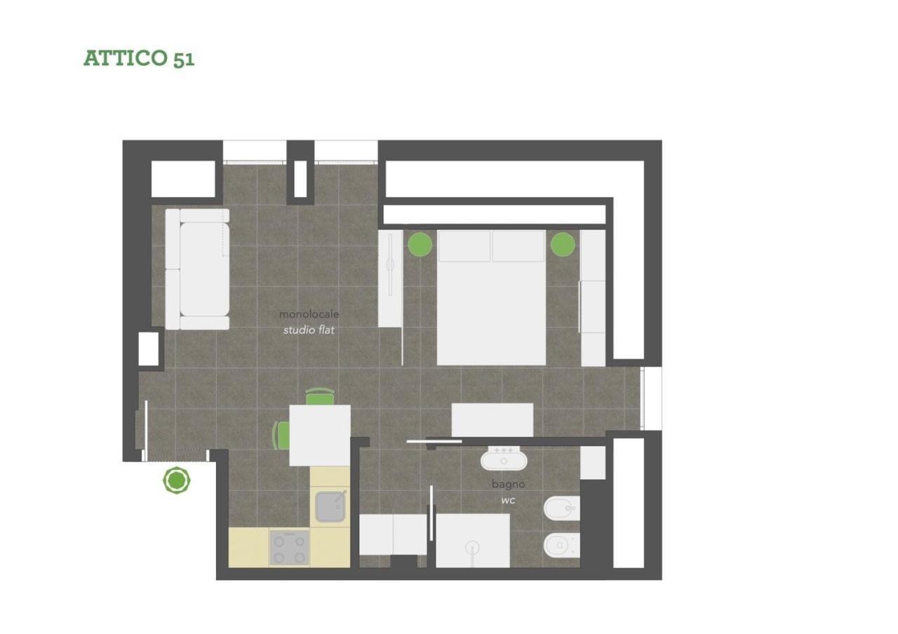 Cirene Apartments Milano Bagian luar foto